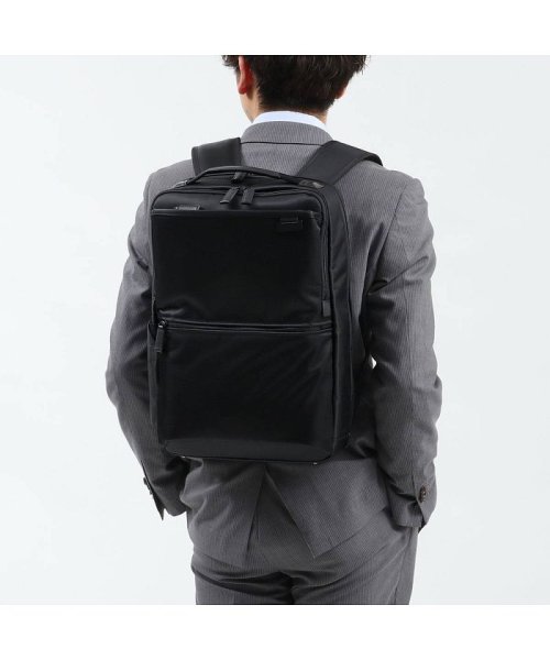 【日本正規品】 サムソナイト ビジネスリュック Samsonite デボネア5 バックパックM 通勤 大容量 A4 B4 撥水 出張 HS3－005 ×1 ジップポケット デボネア5 ポケット