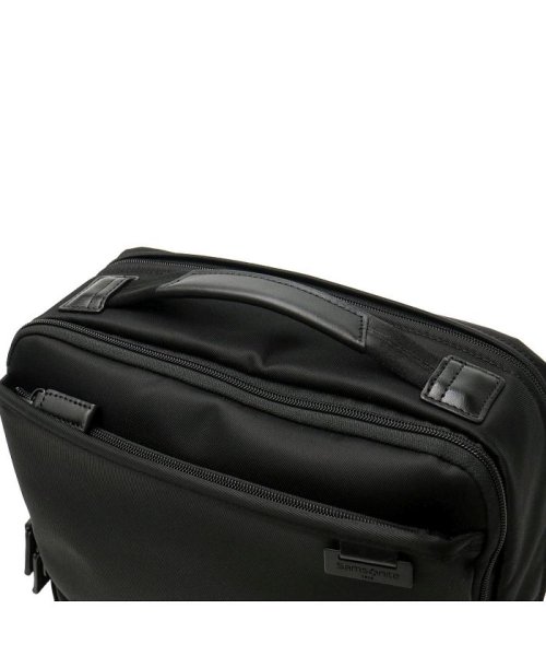 【日本正規品】 サムソナイト ビジネスリュック Samsonite デボネア5 バックパックM 通勤 大容量 A4 B4 撥水 出張 HS3－005 ×1 ジップポケット デボネア5 ポケット