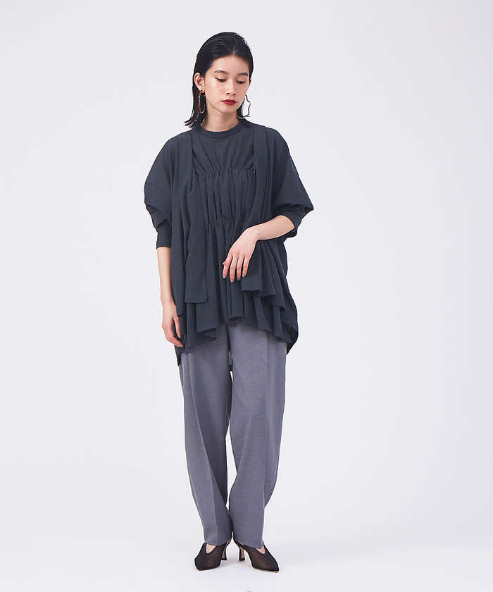 HW suspender pants/ハイウエストサスペンダーパンツ www.nickstellino.com