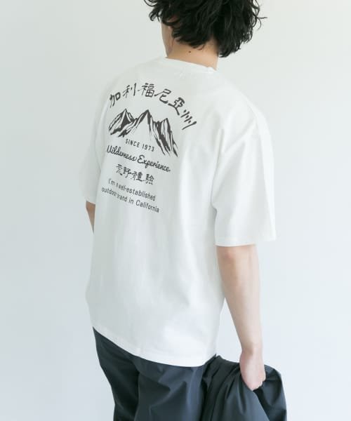 URBAN RESEARCH DOORS(アーバンリサーチドアーズ)/『別注』WILDERNESS EXPERIENCE×DOORS　バックプリントTシャツ/img10