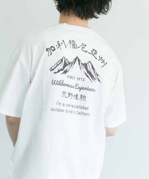 URBAN RESEARCH DOORS(アーバンリサーチドアーズ)/『別注』WILDERNESS EXPERIENCE×DOORS　バックプリントTシャツ/img13