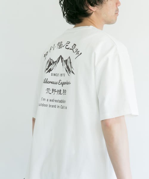 URBAN RESEARCH DOORS(アーバンリサーチドアーズ)/『別注』WILDERNESS EXPERIENCE×DOORS　バックプリントTシャツ/img14