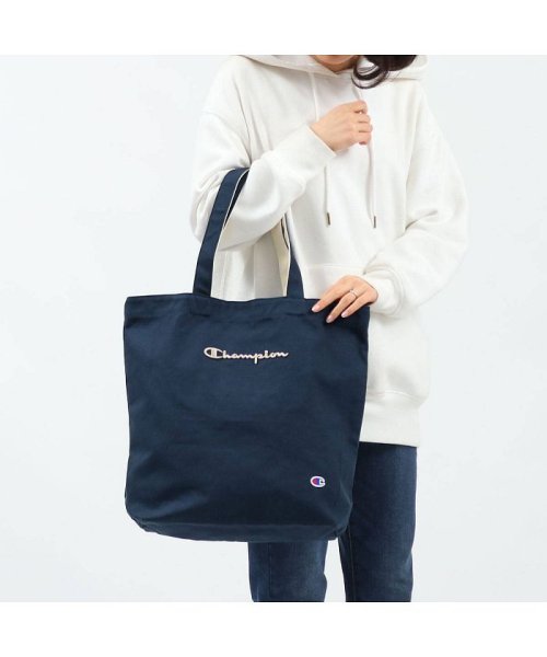 チャンピオン トートバッグ Champion トート バッグ ブリタニー エコバッグ B4 キャンバス 大きめ 通学 布 大容量 高校生 チャンピオン Champion Magaseek