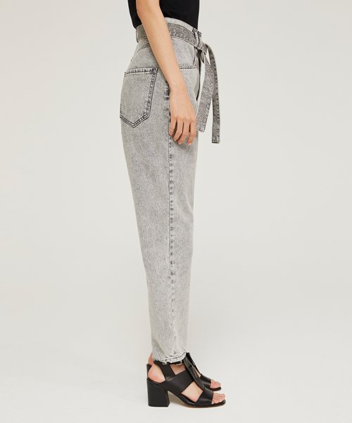 ウォッシュデニムキャロットパンツ Vyasa Com ウォッシュデニムキャロットパンツ Vyasa Com