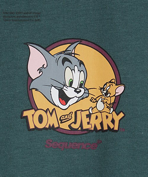 Amerikaya(Amerikaya)/【アメリカ屋】【TOM&JERRY】トム＆ジェリー サークルロゴバックプリント半袖Tシャツ/img04