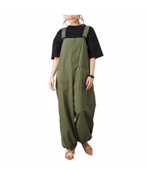 MAC HOUSE(women)(マックハウス（レディース）)/Dickies ディッキーズ 裾ドロストオーバーオール 1182－6493/img43