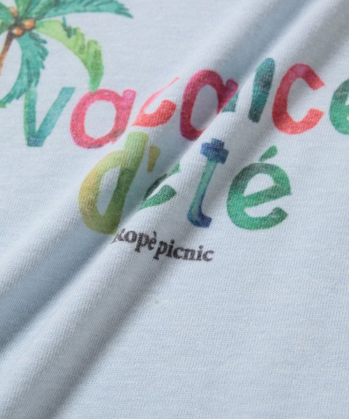 ROPE' PICNIC　KIDS(ロぺピクニックキッズ)/【KIDS】パームツリープリントTシャツ/img06