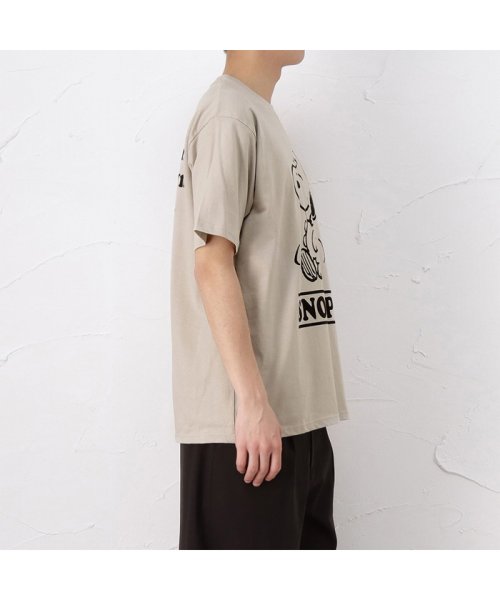 MAC HOUSE(men)(マックハウス（メンズ）)/PEANUTS DISCUSコラボTシャツ 391153304－8/img02