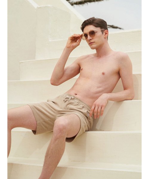 Darich(Darich)/Kyle beige board shorts/img03