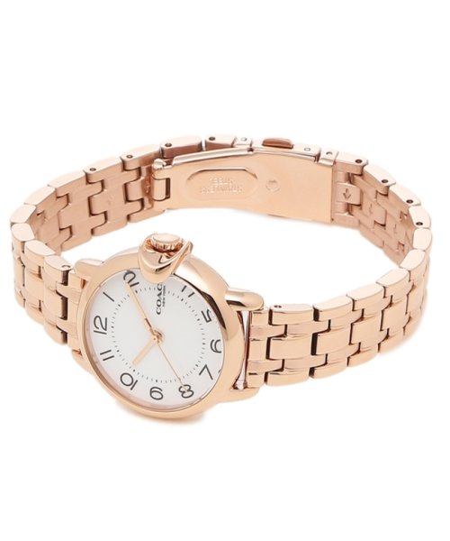 クーポン コーチ 時計 レディース アーデン 28mm クォーツ ホワイト ピンクゴールド Coach コーチ Coach Magaseek クーポン コーチ 時計 レディース アーデン 28mm クォーツ ホワイト ピンクゴールド Coach コーチ Coach Magaseek