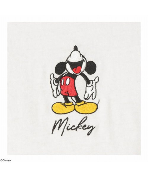 MAC HOUSE(men)(マックハウス（メンズ）)/Disney ディズニー ミッキー/ワンポイント刺繍Tシャツ 391103388/img07