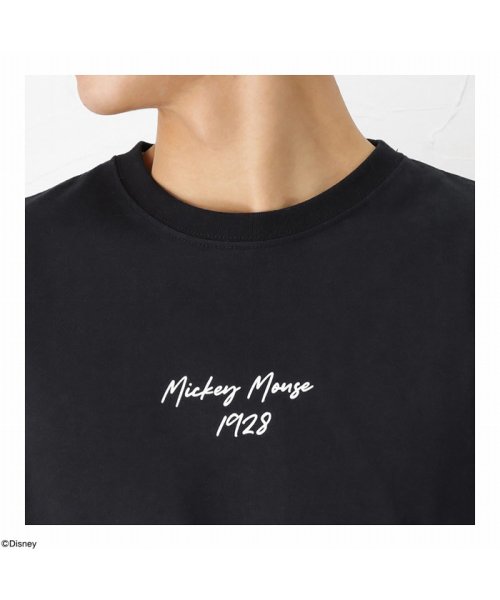 MAC HOUSE(men)(マックハウス（メンズ）)/Disney ディズニー ミッキー/バックトリミングTシャツ 391103391/img04