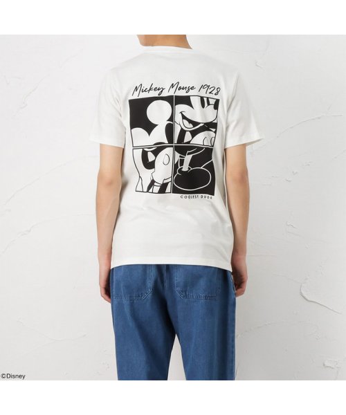 MAC HOUSE(men)(マックハウス（メンズ）)/Disney ディズニー ミッキー/バックトリミングTシャツ 391103391/img09