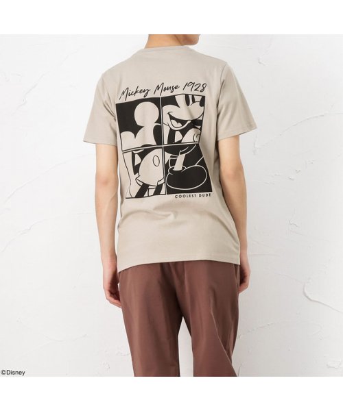 MAC HOUSE(men)(マックハウス（メンズ）)/Disney ディズニー ミッキー/バックトリミングTシャツ 391103391/img10