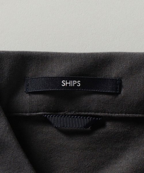 SHIPS MEN(シップス　メン)/【WEB限定】SHIPS: 形態安定 防シワ加工 テレワーク ビズ セミワイドカラー ポロシャツ/img12