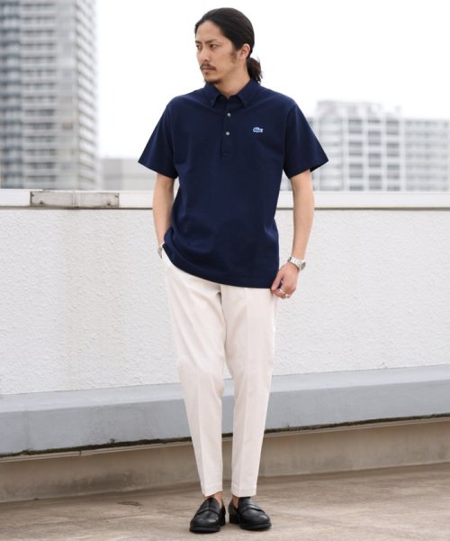 SHIPS MEN(シップス　メン)/【WEB限定/SHIPS別注】LACOSTE: ピケ ボタンダウン ポロシャツ/img01