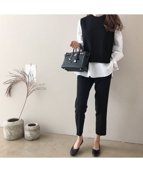 シャツブラウス ニットベスト 2点セット 人気・おすすめ｜使いやすい・旅行におすすめ 品質保証 全国発送 日本国内発送・最短翌日お届け