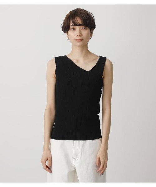 AZUL by moussy(アズールバイマウジー)/DOUBLE STRAP KNIT TANKTOP/img04