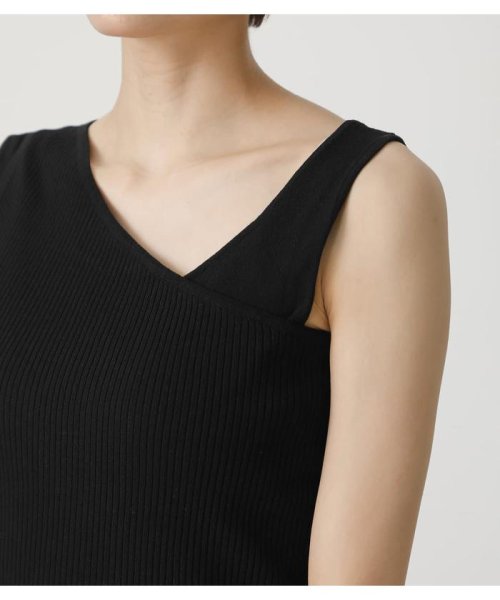 AZUL by moussy(アズールバイマウジー)/DOUBLE STRAP KNIT TANKTOP/img07