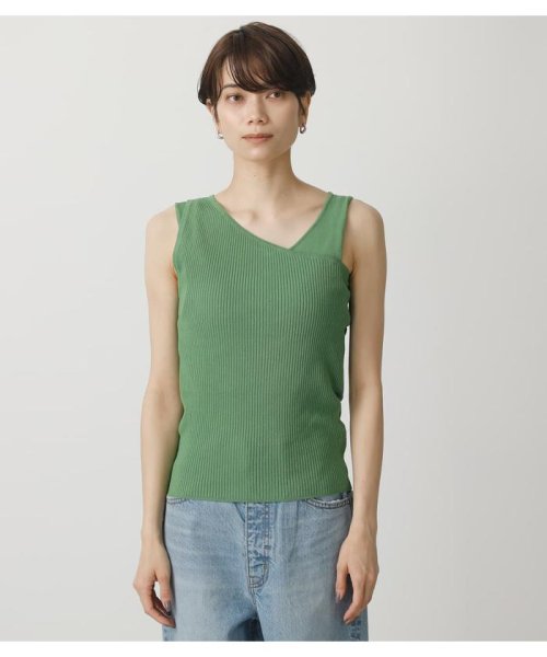 AZUL by moussy(アズールバイマウジー)/DOUBLE STRAP KNIT TANKTOP/img13