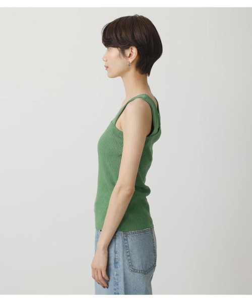 AZUL by moussy(アズールバイマウジー)/DOUBLE STRAP KNIT TANKTOP/img14