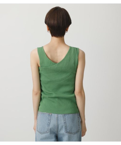 AZUL by moussy(アズールバイマウジー)/DOUBLE STRAP KNIT TANKTOP/img15