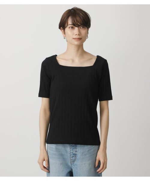 AZUL by moussy(アズールバイマウジー)/2WAY WIDE RIB TOPS/img13