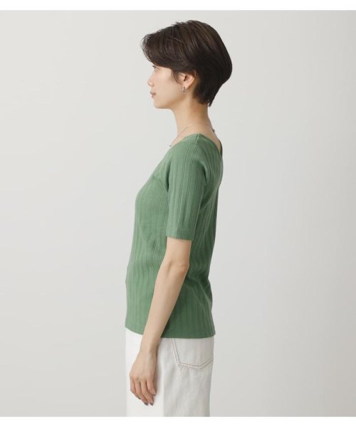AZUL by moussy(アズールバイマウジー)/2WAY WIDE RIB TOPS/img23