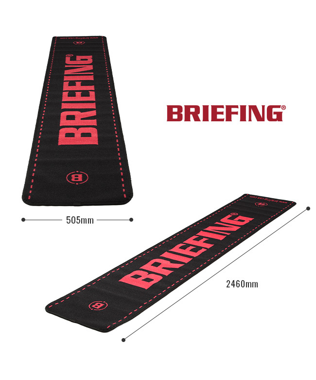 定価2万円 BRIEFING パターマット 収納袋付き 2025年】キャディバッグ
