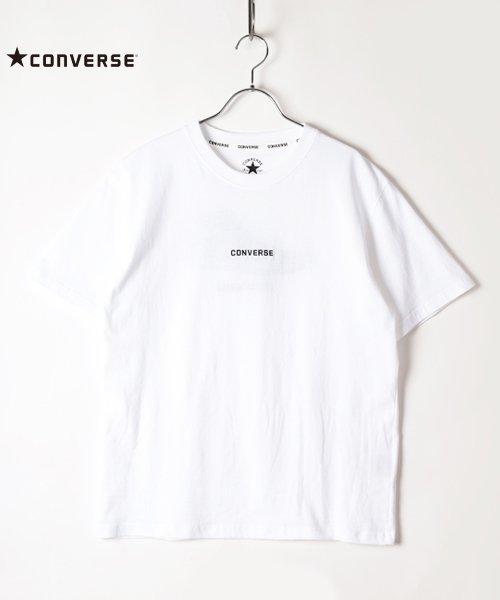 CONVERSE(CONVERSE)/【CONVERSE】 コンバース フロントサガラ刺繍 半袖Tシャツ/img01