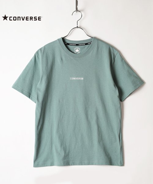 CONVERSE(CONVERSE)/【CONVERSE】 コンバース フロントサガラ刺繍 半袖Tシャツ/img02