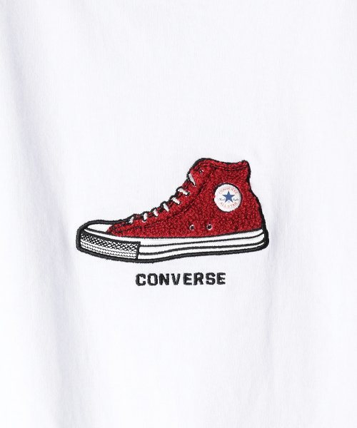 CONVERSE(CONVERSE)/【CONVERSE】 コンバース フロントサガラ刺繍 半袖Tシャツ/img04