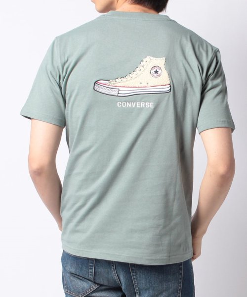CONVERSE(CONVERSE)/【CONVERSE】 コンバース フロントサガラ刺繍 半袖Tシャツ/img12