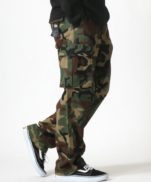 LAZAR(ラザル)/【Lazar】ALPHA INDUSTRIES/アルファインダストリーズ  CAMO CARGO PANTS/カモカーゴパンツ/img01