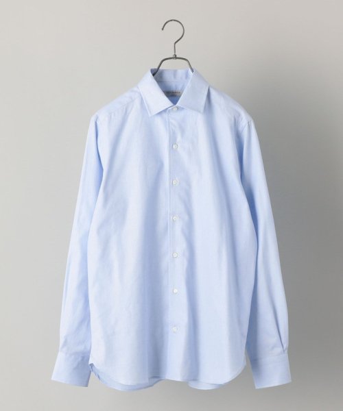 SHIPS MEN(シップス　メン)/GUY ROVER：カラミ織り ワンピース セミワイドカラー シャツ/img01