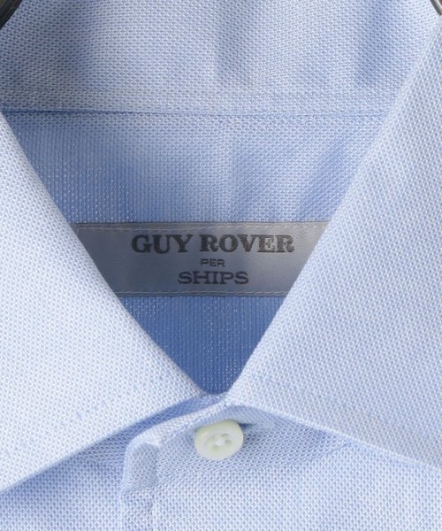 SHIPS MEN(シップス　メン)/GUY ROVER：カラミ織り ワンピース セミワイドカラー シャツ/img05