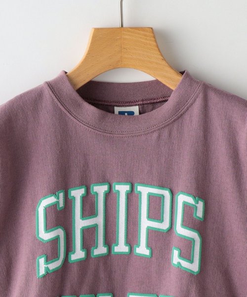 SHIPS KIDS(シップスキッズ)/【SHIPS KIDS別注】RUSSELL ATHLETIC:ビッグ ロゴ TEE(80～90cm)/img02
