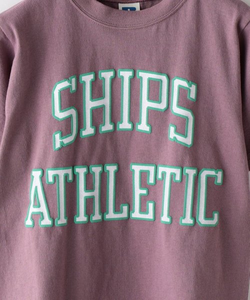 SHIPS KIDS(シップスキッズ)/【SHIPS KIDS別注】RUSSELL ATHLETIC:ビッグ ロゴ TEE(80～90cm)/img07