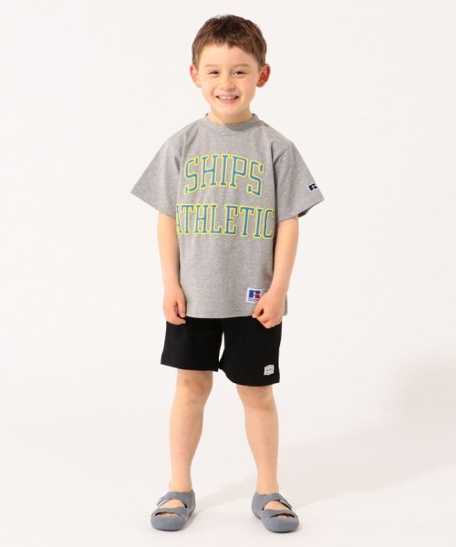 SHIPS KIDS(シップスキッズ)/【SHIPS KIDS別注】RUSSELL ATHLETIC:ビッグ ロゴ TEE(100～130cm)/img04