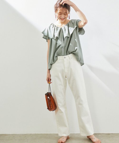 クーポン セール 14 Off リンクコーデ フロントフリルブラウス ロペピクニック Rope Picnic Magaseek