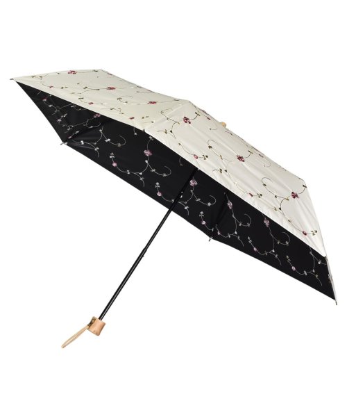 GENUINE UMBRELLA WORKS(ジェニュイン アンブレラ ワークス)/日傘 折りたたみ 完全遮光 遮光率99% 軽量 遮光 3段 晴専用 UVカット GENUINE UMBRELLA WORKS ジェニュイン アンブレラ ワークス/img06