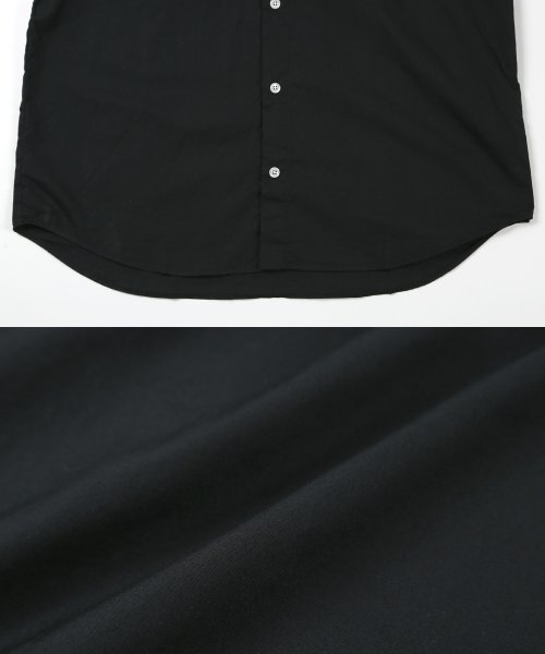 JIGGYS SHOP(ジギーズショップ)/日本製ナノファイン加工ブロードレギュラーシャツ / メンズ カジュアル ストライプ 白 長袖 シャツ トップス ナノファイン/img11