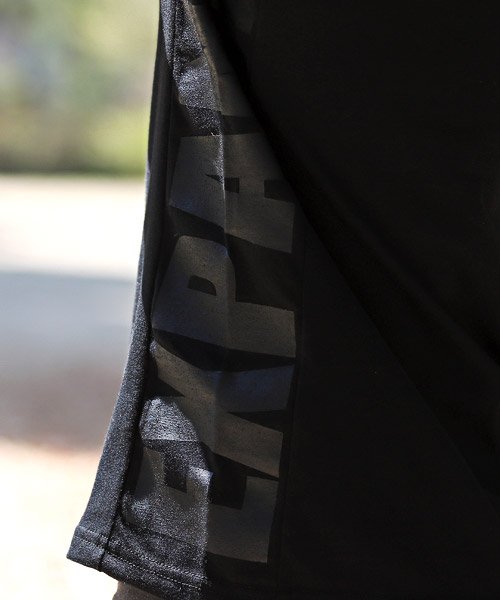 LUXSTYLE(ラグスタイル)/レインボー刺繍サイドロゴプリント半袖Tシャツ/Tシャツ メンズ 半袖 刺繍 ロゴ レインボー サイドロゴ プリント/img08