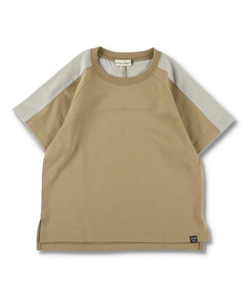 BRANSHES(ブランシェス)/バックロゴ半袖Tシャツ/img01