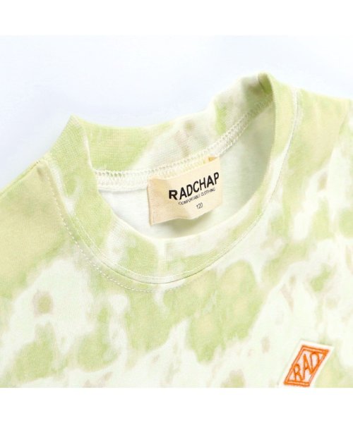 RADCHAP(ラッドチャップ)/ムラ染プリント半袖Tシャツ/img15