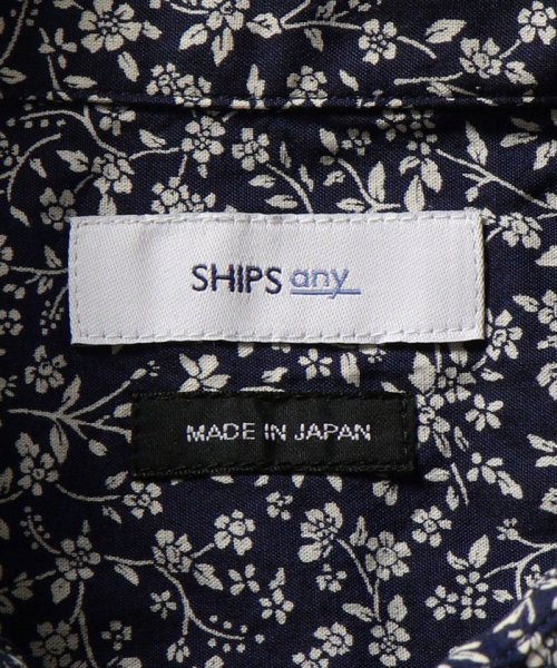 SHIPS any MEN(シップス　エニィ　メン)/SHIPS any: チェック/花柄　リラックス レギュラーカラー シャツ/img16