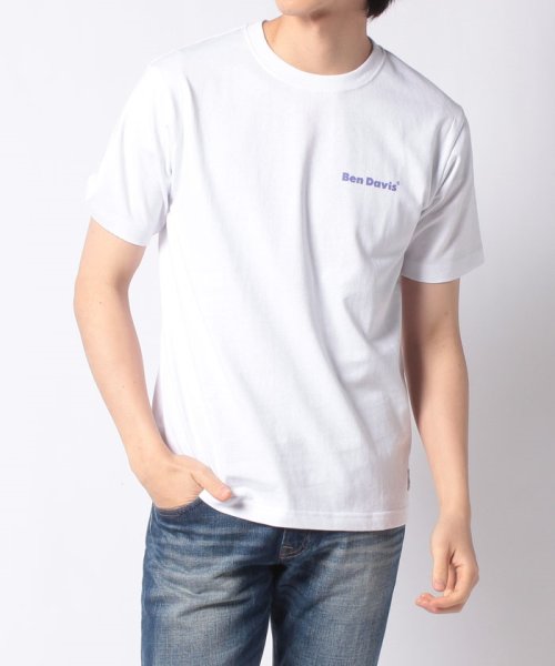 BEN DAVIS(BEN DAVIS)/【BENDAVIS】 ベンデイビス ブリッジ&ゴリラ バックプリント半袖Tシャツ/img07