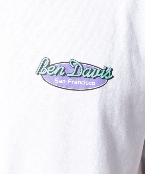 BEN DAVIS(BEN DAVIS)/【BENDAVIS】 ベンデイビス オーバルロゴバックプリント半袖Tシャツ/img13