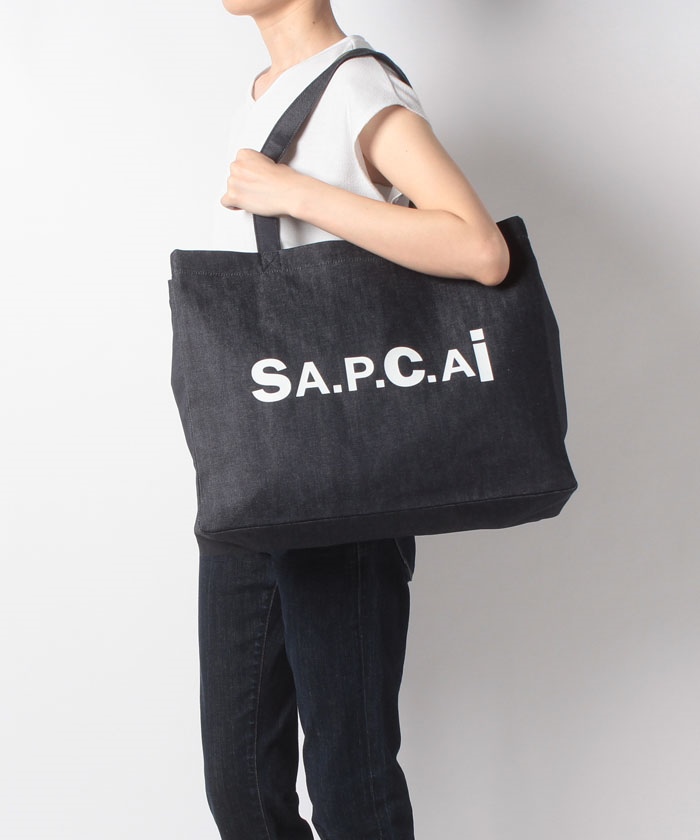 A.P.C.×sacai/アーペーセー×サカイ トートバッグトートバッグ - トート