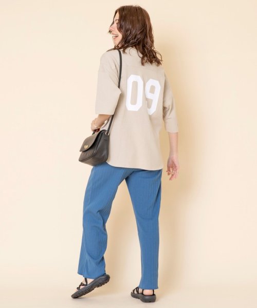 coen(coen)/【WEB限定復刻】USAコットンナンバーバックプリントTシャツ#/img15